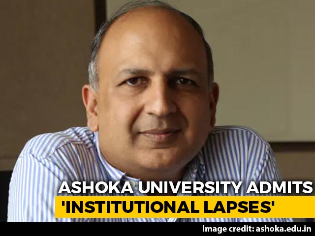 Ashoka University Admits "Lapses" After PB Mehta, Arvind Subramanian Quit