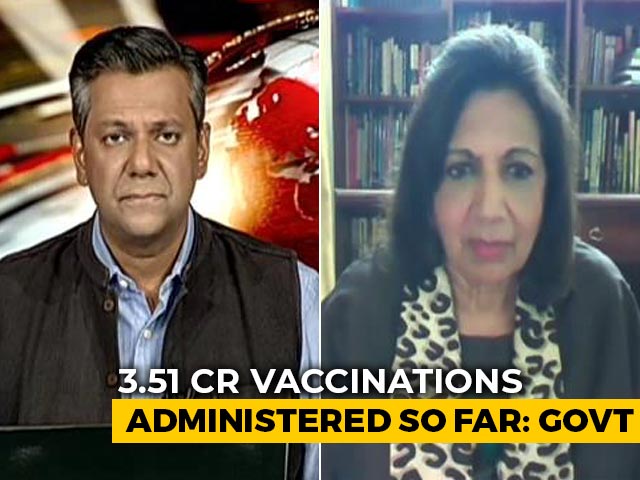 No Country Can Afford Vaccine Hesitancy: Kiran Mazumdar Shaw To NDTV