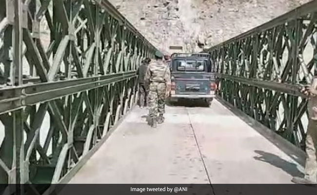 200-Feet Bailey Bridge Restores Connectivity To 13 Border Villages In Uttarakhand