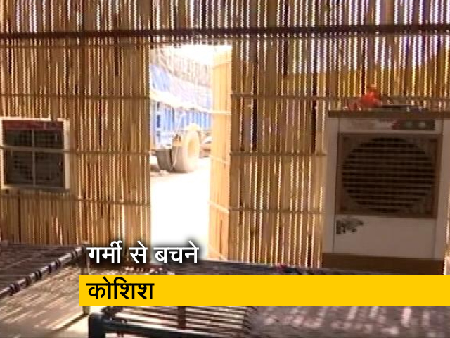 किसान आंदोलन: गर्मी से बचाव के लिए बनाया गया बांस का घर, जानें क्यों है खास