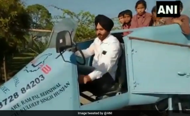 Video: Architect Builds Jet-Shaped Vehicle, Names It 'Punjab Rafale'