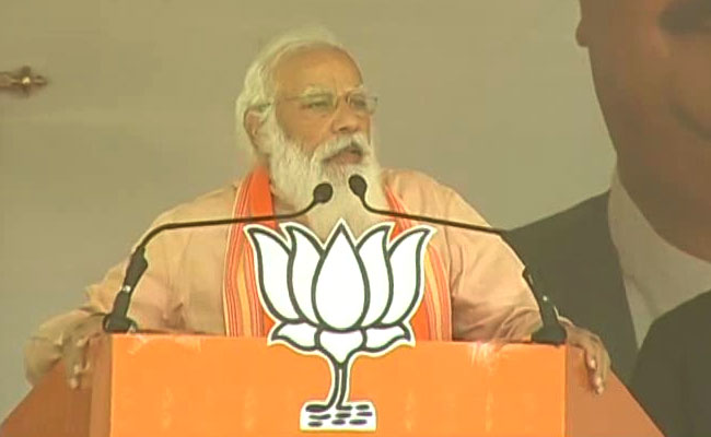 Congress' Alliance In Assam Is "<i>Mahajhoot</i>", Not "<i>Mahajot</i>": PM Modi