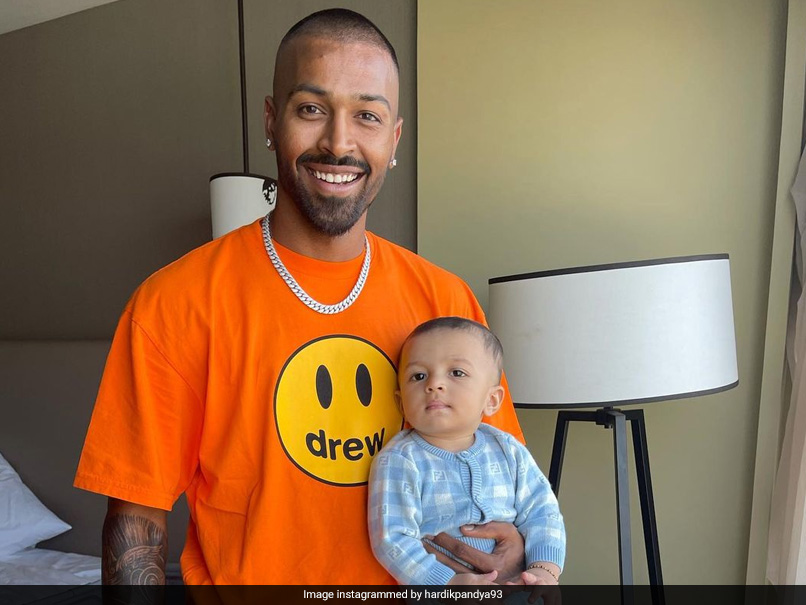 Hardik Pandya Shares Adorable Pic As Son Agastya Turns 8 Months Old