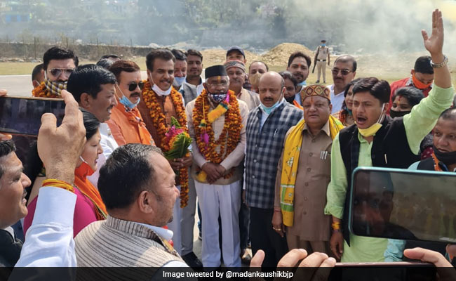 Uttarakhand BJP Chief Given Guard Of Honour Due To Misunderstanding: Police