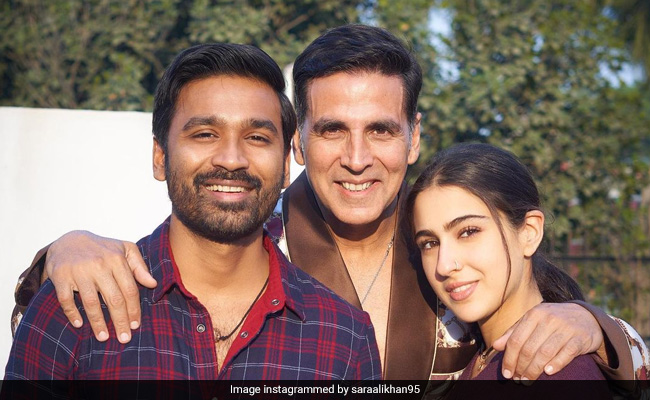 Sara Ali Khan Wraps <I>Atrangi Re</i> With A Heartwarming Note For Akshay Kumar And Dhanush