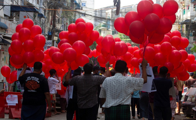 Myanmar Military Says Protesters Will Be "Shot In The Head": Report