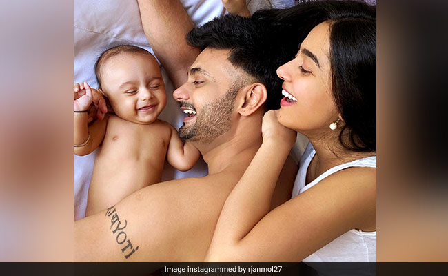 Amrita Rao's First Pic With Son Veer, Also Featuring Husband RJ Anmol