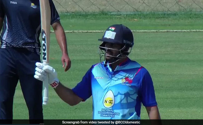 Vijay Hazare Trophy: शार्दुल ठाकुर की धुआंधार बैटिंग, चौके-छक्के की बारिश, शतक से चूके...देखें Video