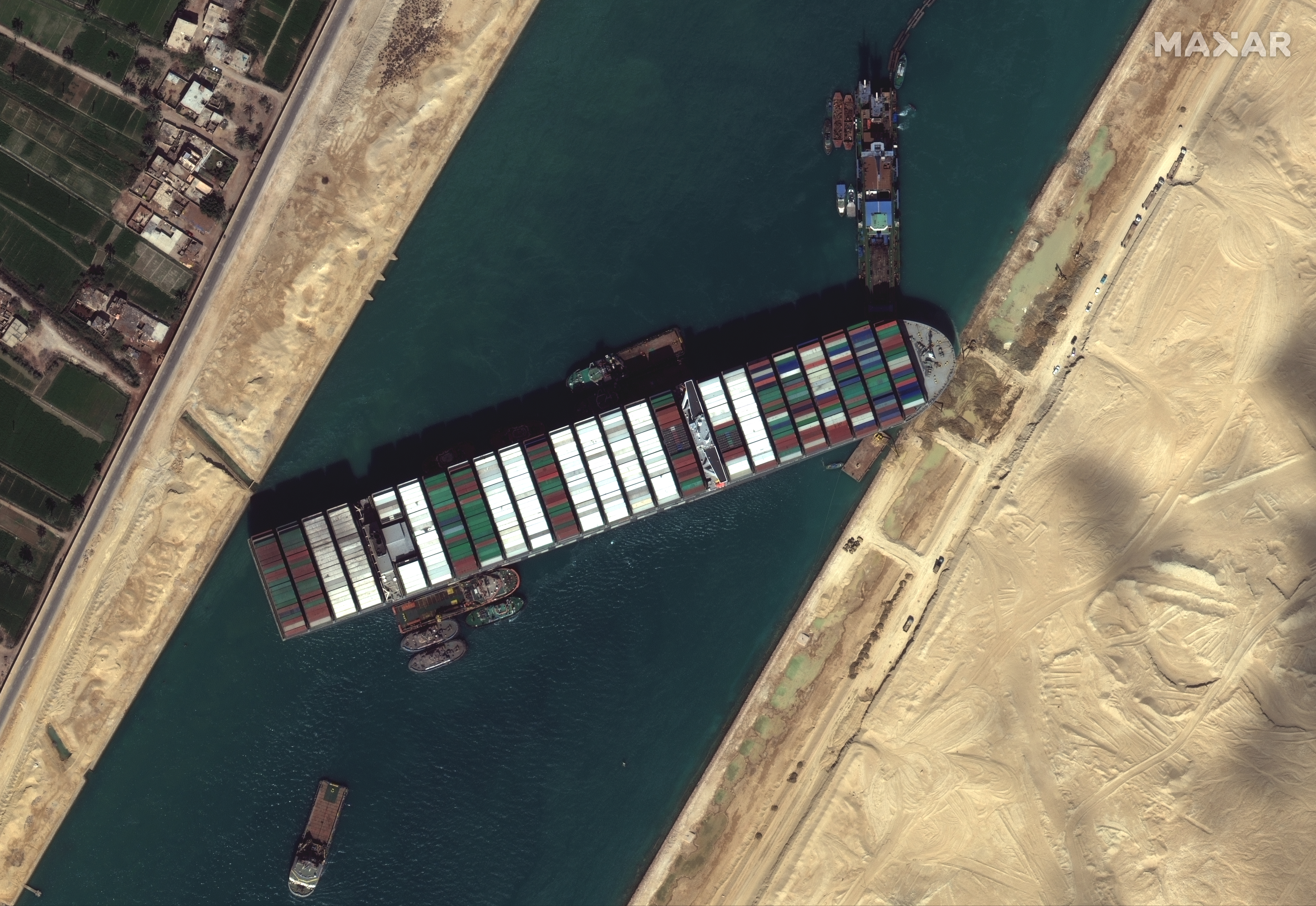 In Ship's Refloating At Suez Canal, Note For Indian Crew's "Hard Work"