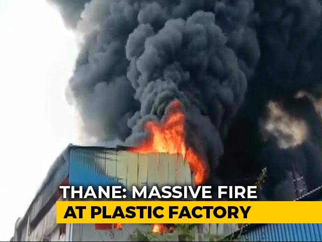 Fire Breaks Out At Plastic Factory In Maharashtra's Thane