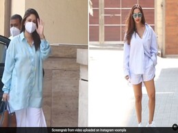 करीना कपूर, मलाइका के साथ पहुंची अमृता अरोड़ा के घर, बेबो की स्काई ब्लू शर्ट ने जीता फैन्स का दिल.. देखें Photos करीना कपूर, मलाइका के साथ पहुंची अमृता अरोड़ा के घर, बेबो की स्काई ब्लू शर्ट ने जीता फैन्स का दिल.. देखें Photos