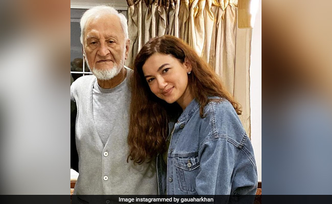 "No Man Like You": Gauahar Khan Writes Emotional Tribute After Father's Death