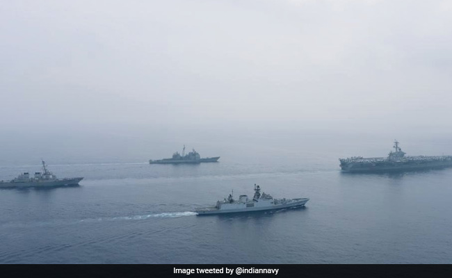 India, US Kick Off Mega Wargame In Indian Ocean With Eye On China