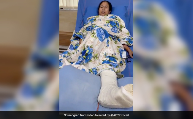 "Leg Crushed By Crowd": Mamata Banerjee Video Message After Attack Charge
