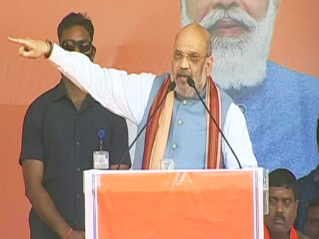 "I Pray You Get Well Soon, But...": Amit Shah On Mamata Banerjee's Injury