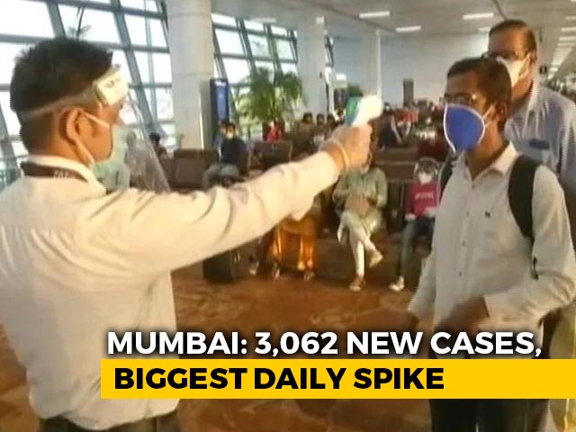 Mumbai Sees Biggest One-Day Surge In Coronavirus Cases