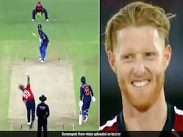 Ind Vs Eng: विराट कोहली ने अजीबोगरीब तरह से जड़ा छक्का, देखकर हंस पड़े गेंदबाज बेन स्टोक्स - देखें Video Ind Vs Eng: विराट कोहली ने अजीबोगरीब तरह से जड़ा छक्का, देखकर हंस पड़े गेंदबाज बेन स्टोक्स - देखें Video