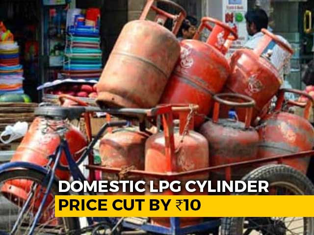 Domestic LPG Cylinder Price Decreases By Rs. 10
