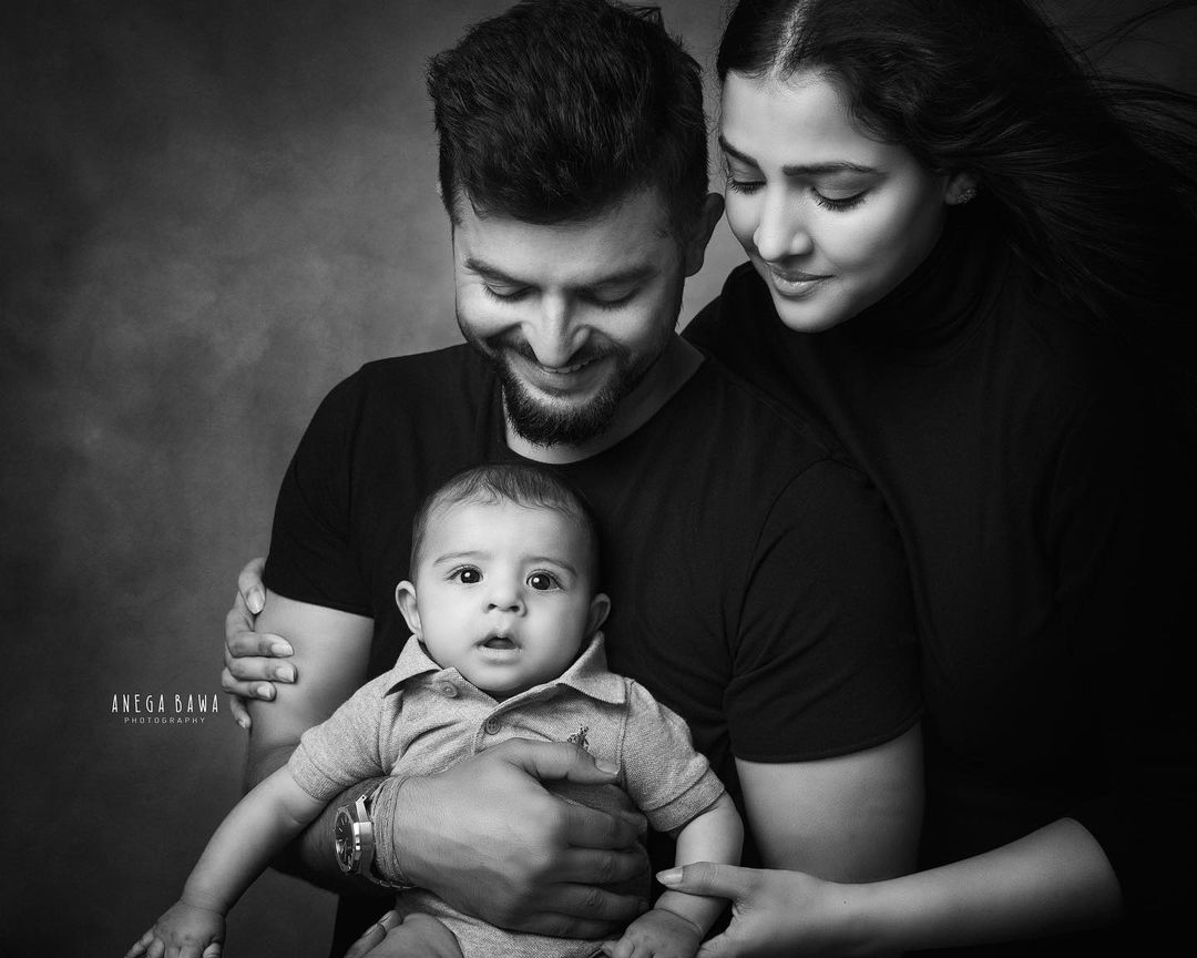 Suresh Raina's Son Rio Turns One, See Pics Of Delicious 3-Tier Birthday Cake