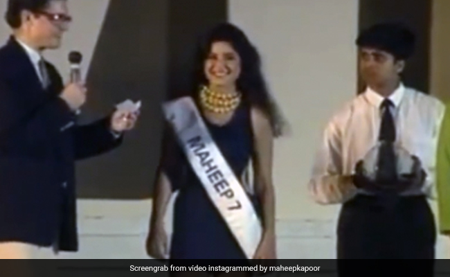Throwback To The Time Maheep Kapoor Shared The Miss India Stage With Namrata Shirodkar