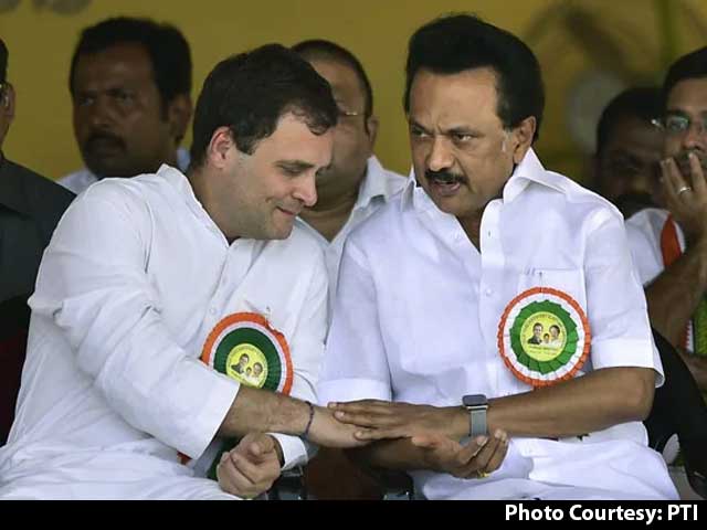 "We Will Win Big": DMK, Congress Seal Alliance Deal In Tamil Nadu