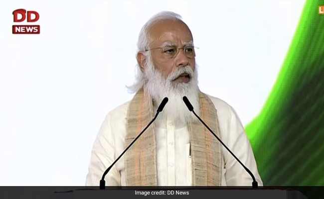 PM Launches "Amrut Mahotsav'' Event To Mark 75 Years Of Independence