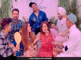 रोहनप्रीत सिंह ने बनाए Neha Kakkar के बाल, तो अभिनव शुक्ला ने रुबीना दिलैक का किया मेकअप...देखें Video रोहनप्रीत सिंह ने बनाए Neha Kakkar के बाल, तो अभिनव शुक्ला ने रुबीना दिलैक का किया मेकअप...देखें Video