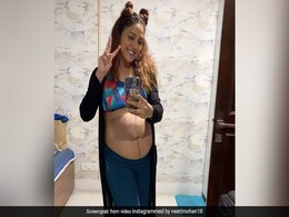 Mom-To-Be Neeti Mohan Shares A Post From Her Workout Diaries Mom-To-Be Neeti Mohan Shares A Post From Her Workout Diaries