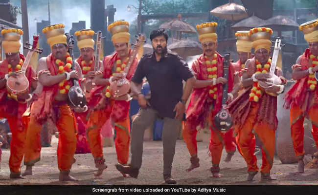 <I>Acharya</i> Song <i>Laahe Laahe</i>: Chiranjeevi's Unmatchable Swag On The Dance Floor