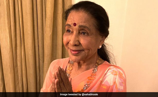 Legendary Singer Asha Bhosle To Be Honoured With Maharashtra Bhushan Award: "My Heartfelt Gratitude," She Tweets