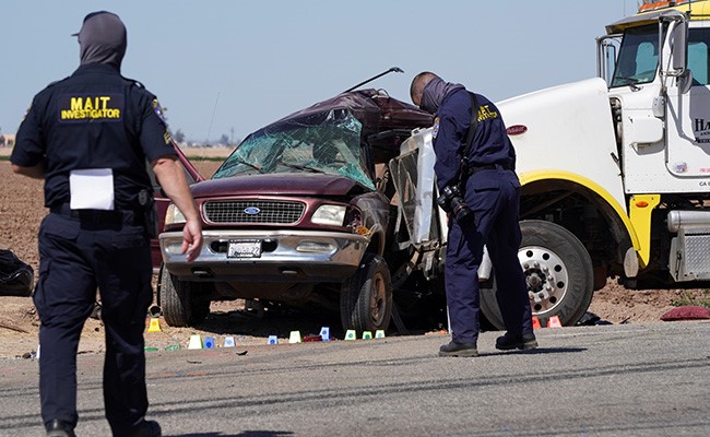 At Least 13 Killed In California Crash Near US-Mexico Border