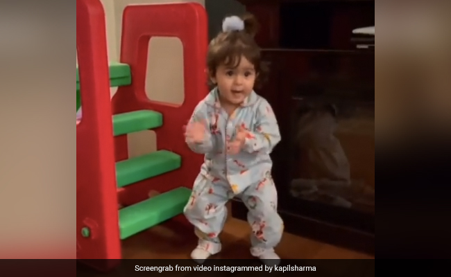 Viral: Kapil Sharma's Little Daughter Anayra Dancing To Honey Singh's Song <I>Jingle Bell</i>