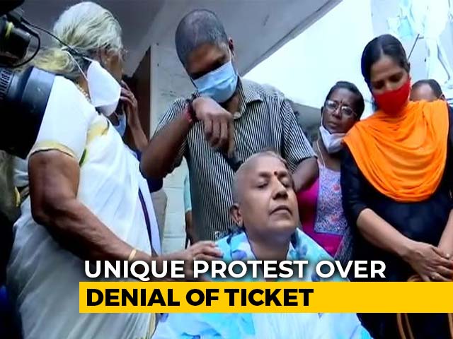 Denied Ticket, Kerala Congress Women's Unit Chief Resigns, Shaves Head