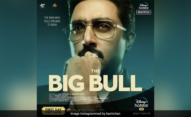 Amitabh Bachchan Sends "Love And Wishes" To Son Abhishek's <i>The Big Bull</i>