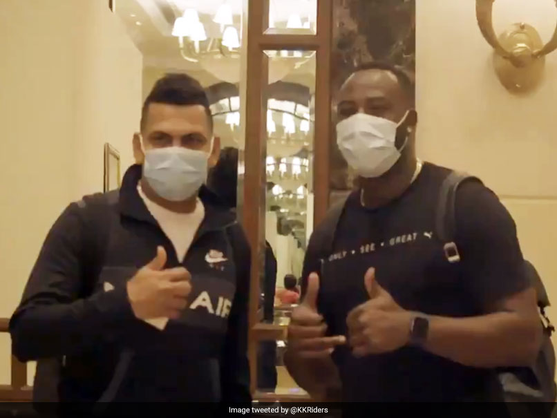 IPL 2021: Andre Russell, Sunil Narine's Message For KKR Fans As They Arrive In India. Watch