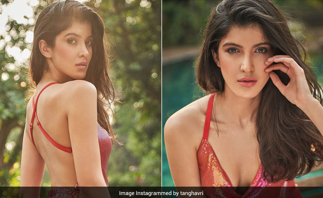 Shanaya Kapoor Looks Nothing Less Than Sensational In This Rs 48K Metal Mesh Dress
