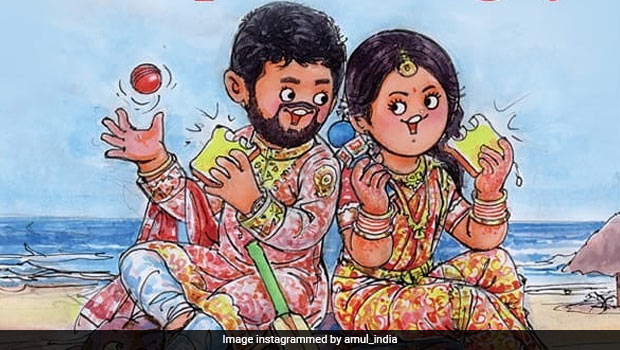 Viral Now: Amul's Sweet Tribute To Jasprit Bumrah-Sanjana Ganesan Wedding