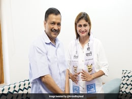Goa Congress Women's Wing Chief Pratima Coutinho Joins AAP Goa Congress Women's Wing Chief Pratima Coutinho Joins AAP