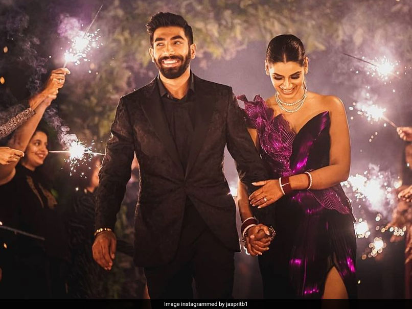 "Absolutely Magical": Jasprit Bumrah Shares Photos With Wife Sanjana Ganesan