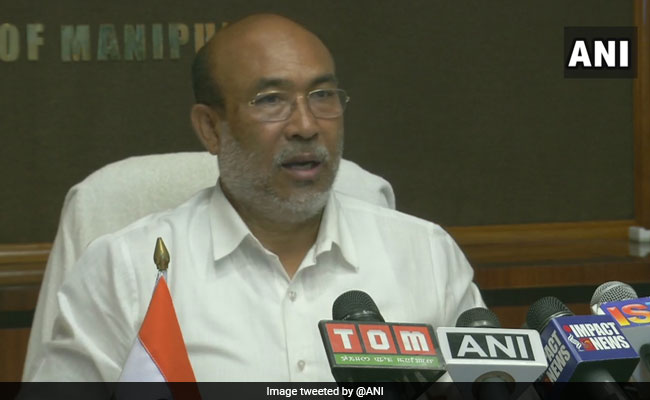 New Government In Manipur Before March 19: Chief Minister N Biren Singh