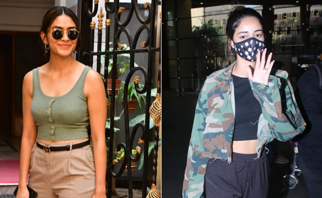 Ananya Panday, Mrunal Thakur Ditch Springtime Florals For Earthy Athleisure Looks