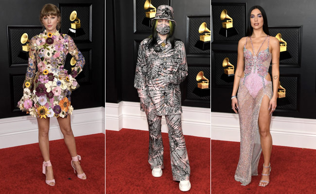 Grammys 2021: Dua Lipa, Taylor Swift, Billie Eilish And Beyonce Are Best Dressed On The Red Carpet