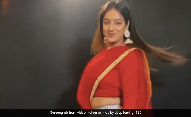 Deepika Singh ने लहंगा पहन यूं झूमकर किया डांस, Video में दिखा एक्ट्रेस का खूबसूरत अंदाज