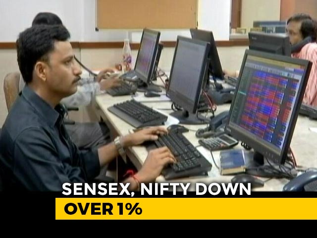 Sensex Falls Over 500 Points In Early Trade