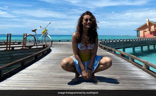 Trending: <I>Qubool Hai</i> Actress Surbhi Jyoti's Stunning Pics From Maldives Vacation