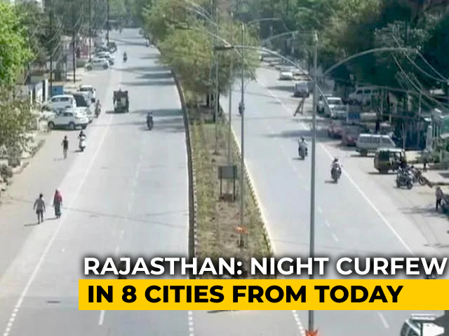 Night Curfew In Parts Of Rajasthan To Slow Covid Spread