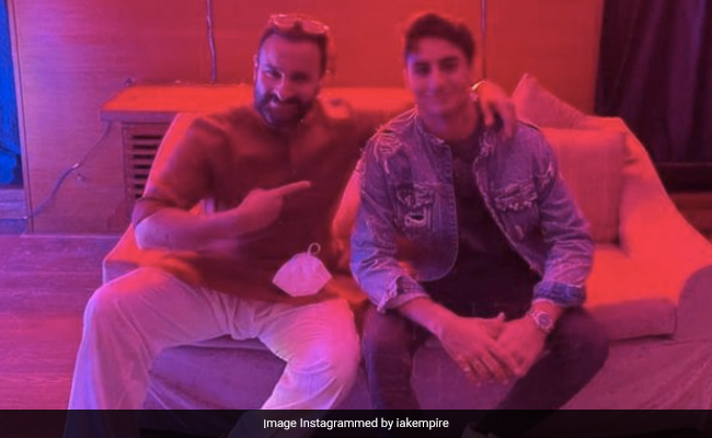 Trending: Saif Ali Khan's Pic From Son Ibrahim's Birthday Bash
