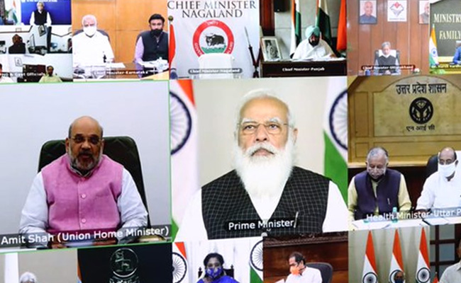 "Need To Stop Emerging 'Second Peak' Of Covid," PM Tells Chief Ministers