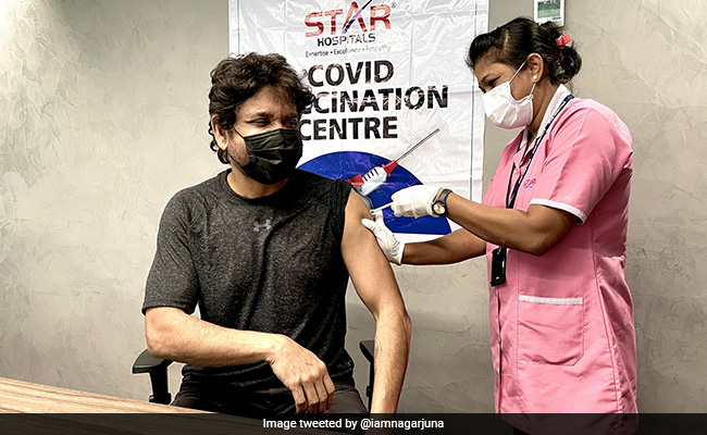 What Nagarjuna Posted After Getting His First COVID Vaccine Shot