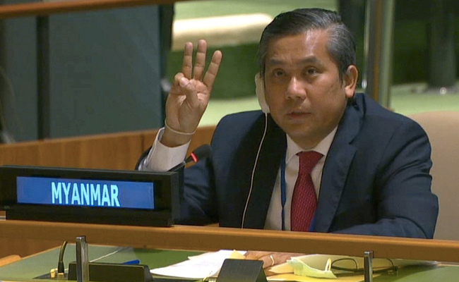 Myanmar Army Pick For UN Envoy Quits Amid Diplomatic Power Struggle